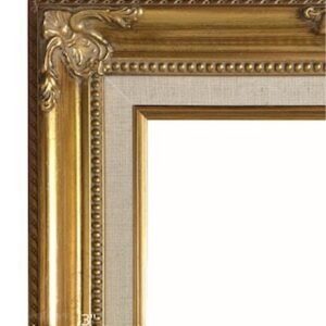 Antique Gold Baroque Heavyweight Linen Canvas