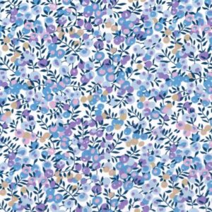 Bone Floral Liberty-Style Tana Lawn