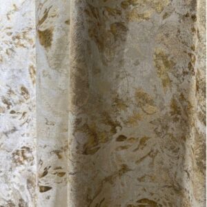 Champagne Jacquard Embroidered Tulle