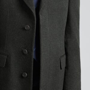 Charcoal Cashmere Overcoat