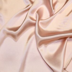 Dusty Rose Ikat Mulberry Silk Charmeuse