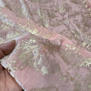 Emerald Botanical Silk Velvet