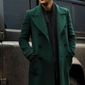 Emerald Cashmere Overcoat