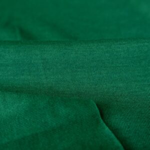 Emerald Striped Merino Wool Jersey