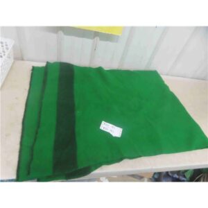 Forest Green Pure Wool Blanket