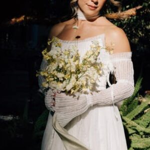 Forest Silk Bridal Gown