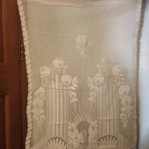 French Antique Lace Panel Set