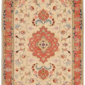 Indian Silk Tabriz Rug — 240 x 340 cm