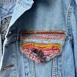 Navy Hand-Embroidered Couture Jacket — Atelier