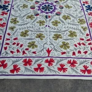 Sapphire Suzani Wall Hanging